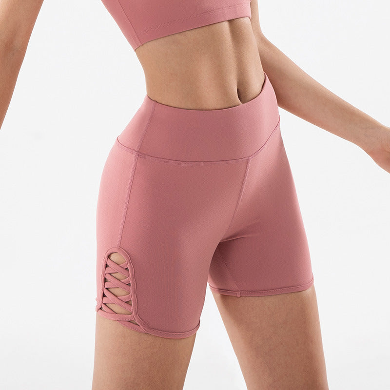 Soft, stretchy, and breathable fabric for ultimate comfort during workouts or casual wear. High-waisted fit for extra support