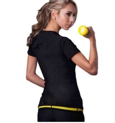 Enhances sweat and heat retention for a better workout. Slim-fit design supports posture while boosting calorie burn